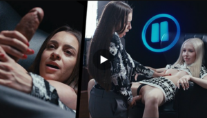 Morena de enormes tetas crece polla congela el tiempo y usa Blonde en el sexo hardcore